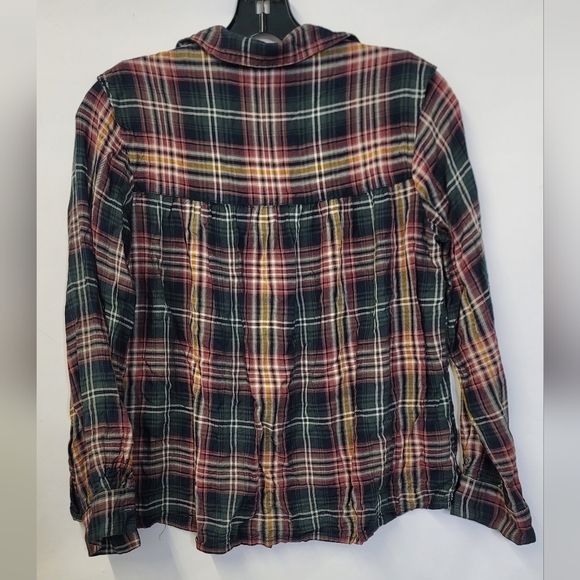 Indi and Cold plaid long sleeve button down shirt - Picture 2 of 6